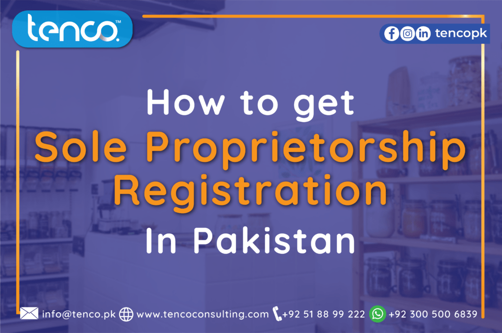 Sole Proprietor Registration
