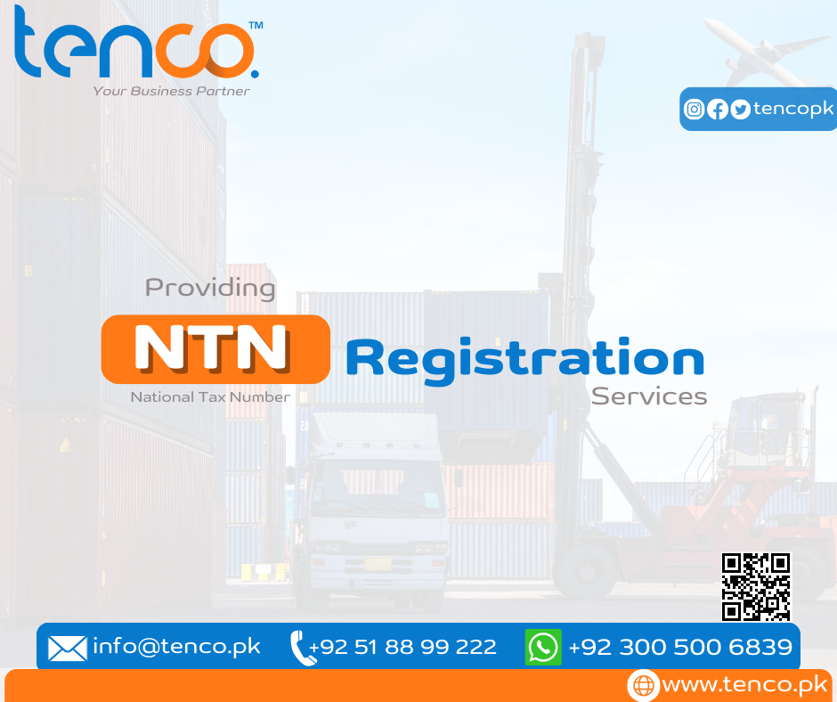 NTN Registration services in Pakistan